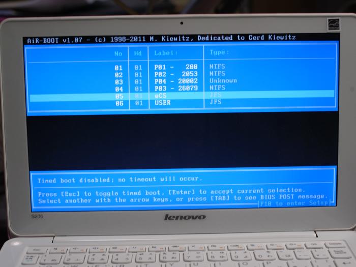 re-install boot menu 11